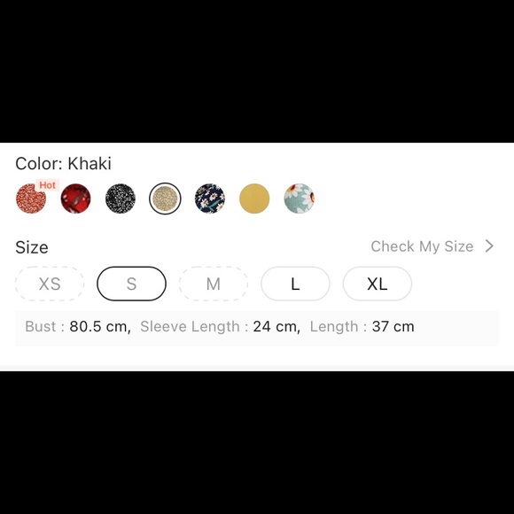 Cropped blouse - Picture 3 of 4